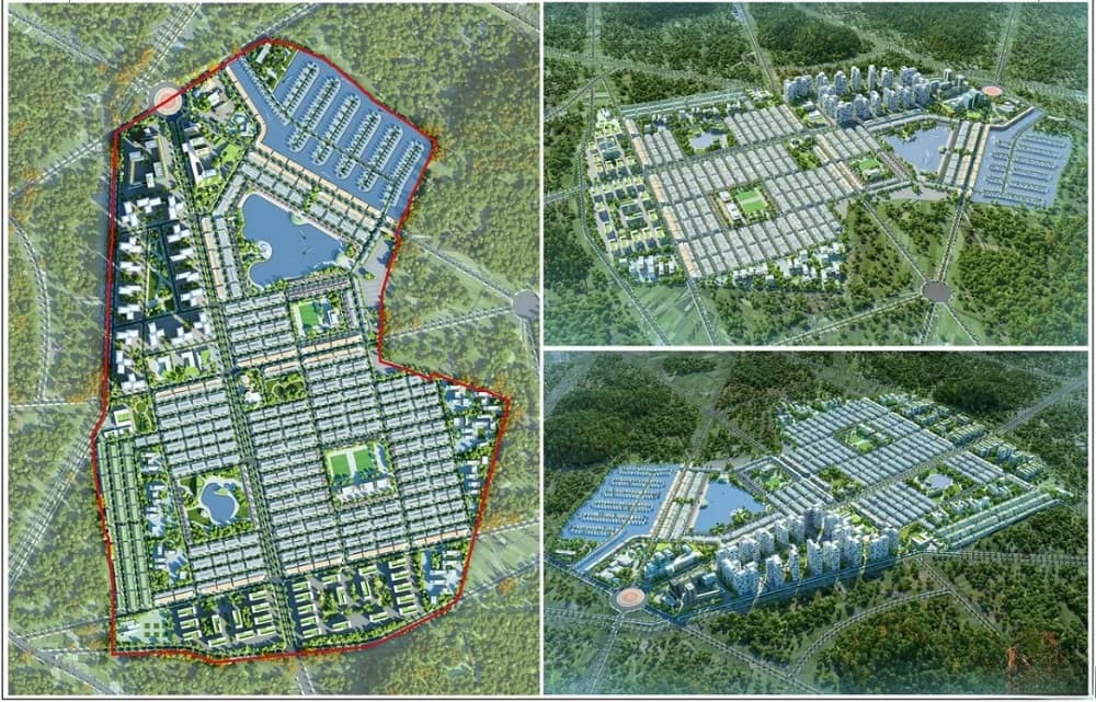 Bản quy hoạch đại đô thị Vinhomes Củ Chi